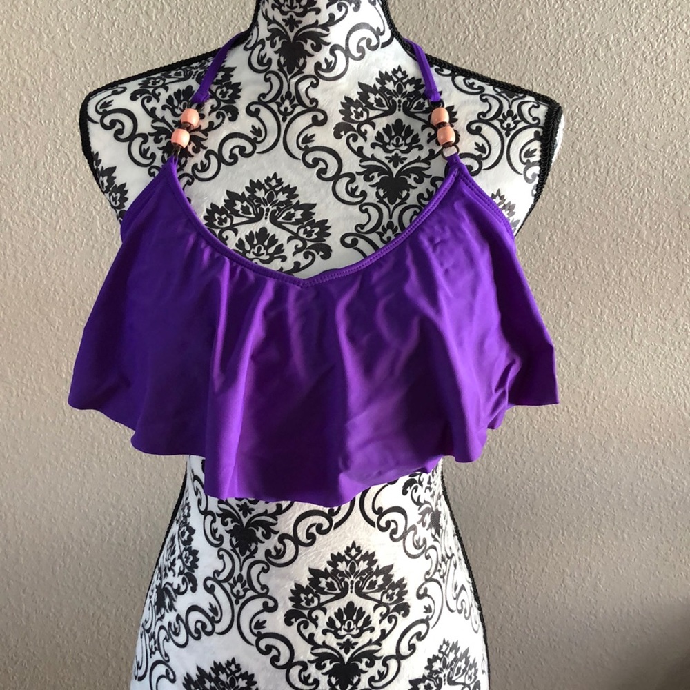 Hobie Ruffle Bikini Top